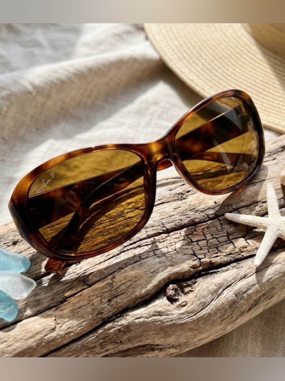 Ray-Ban Sunglasses in the Havana (Tortoise) colorway RB4061